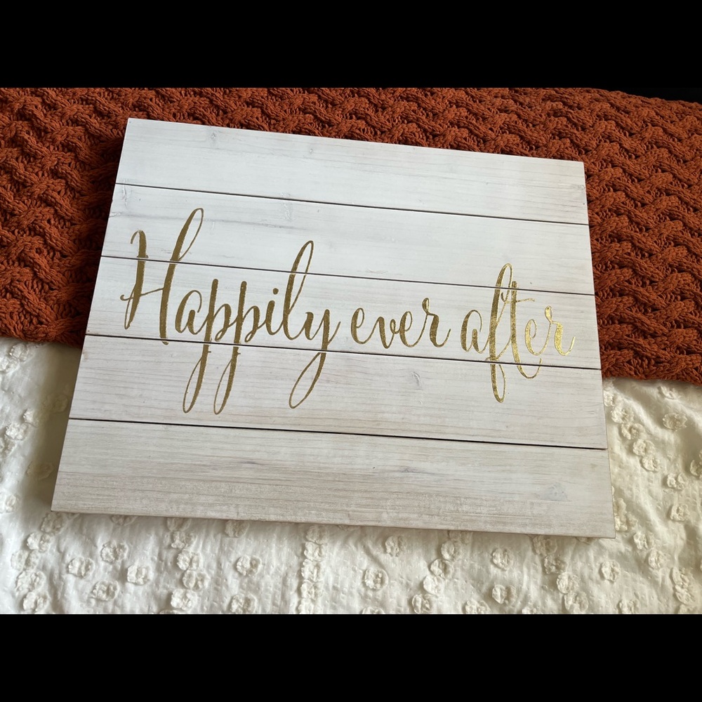 Happy Ever After sign